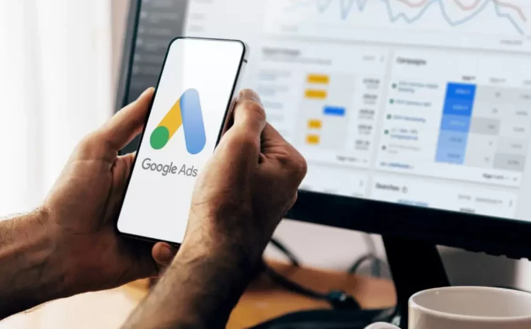 reviewing google ads performance on mobile device